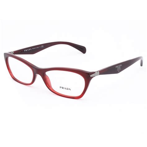 prada red frame glasses|women's prada eyeglasses frames.